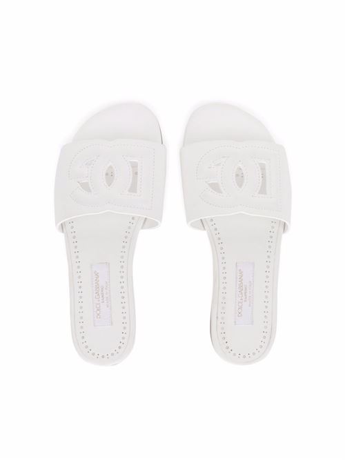 Ciabatta bambina bianco Dolce & Gabbana Kids | D11032A173580001